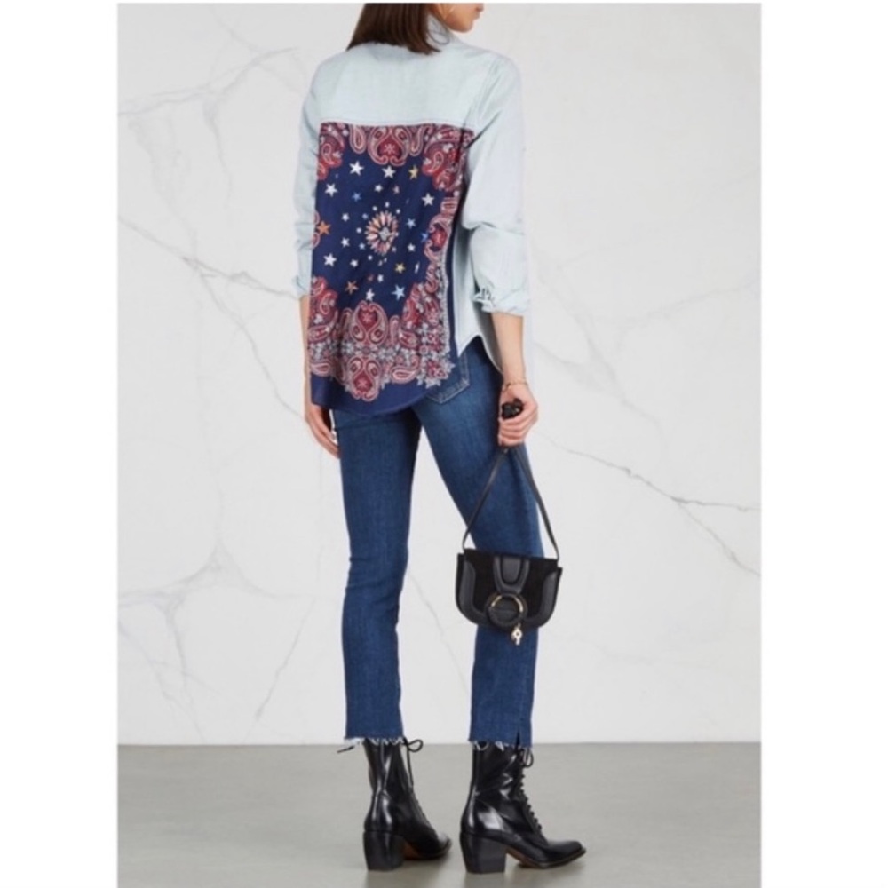 Free People Denim Shirt